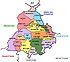 पश्चिम बंगाल का मानचित्र