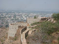 नाहरगढ़ क़िले से शहर का सुंदर दृश्य, नाहरगढ़ क़िला, राजस्थान