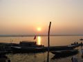 प्रात:काल का सुन्दर दृश्य, गंगा नदी