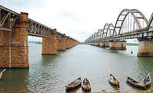 गोदावरी नदी, राजमहेन्द्री