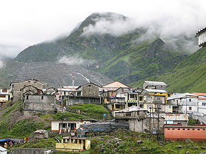 शिवधाम केदारनाथ का सुंदर दृश्य