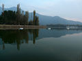 डल झील का विहंगम दृश्य, श्रीनगर