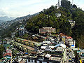 गंगटोक का एक दृश्य, सिक्किम