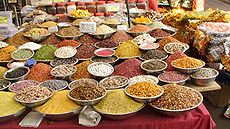 बाज़ार का एक दृश्य, अहमदाबाद