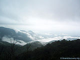 दूधसागर झरना के निकट की पहाड़ियाँ, गोवा