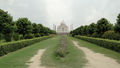 मेहताब बाग़ से ताजमहल का दृश्य