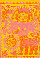 चण्डी देवी (प्राचिन फुलकारी कढ़ाई, पंजाब)