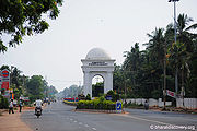 पॉंडिचेरी का एक दृश्य A View Of Pondicherry