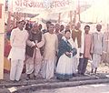वर्ष 1998 कुम्भ के अवसर पर रमेश भाई अलख भाई व निर्मला देशपाण्डे