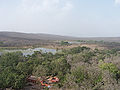 रणथंभौर क़िले से रणथंभौर राष्ट्रीय उद्यान का दृश्य, राजस्थान