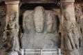 त्रिमूर्ति शिव की प्रतिमा, ऐलिफेंटा गुफ़ा, महाराष्ट्र