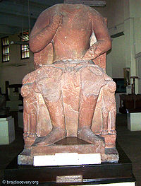 विम तक्षम की प्रतिमा, राजकीय संग्रहालय, मथुरा