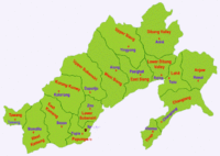 अरुणाचल प्रदेश का मानचित्र